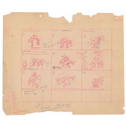 Oswald the Rabbit Production Storyboards