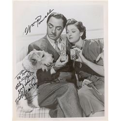 William Powell and Myrna Loy