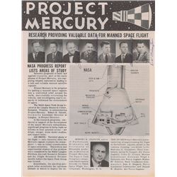 Gordon Cooper's Mercury 7 Signed Pamphlet