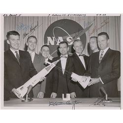 Mercury 7 Signed Photograph