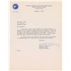 Image 1 : Wally Schirra 1962 Typed Letter Signed