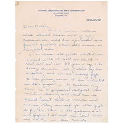 Deke Slayton Mercury-Era Autograph Letter Signed