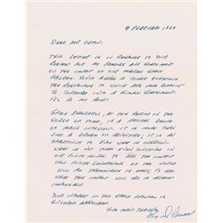 Gene Cernan 1964 Autograph Letter Signed