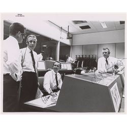 Gene Kranz and Christopher Kraft Signed Photograph