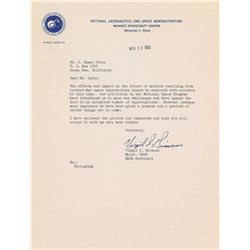 Gus Grissom 1963 Typed Letter Signed