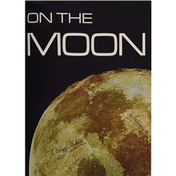 Buzz Aldrin and Michael Collins Signed 'Footprints on the Moon' Book