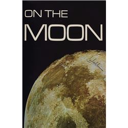 Michael Collins Signed 'Footprints on the Moon' Book
