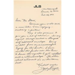 Jack Swigert 1979 Autograph Letter Signed