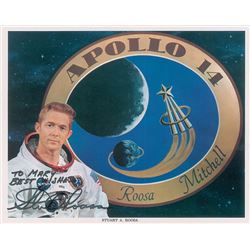Stuart Roosa Signed Photograph