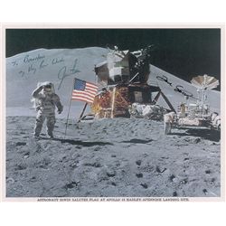 Jim Irwin and Dave Scott Signed Photograph