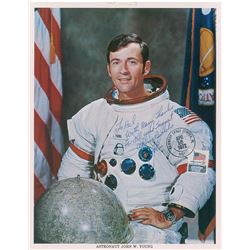 John Young Signed Photograph