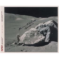 Harrison Schmitt Signed Photograph