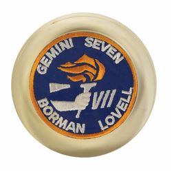 James Lovell's Flown Gemini 7 Mission Patch