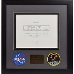 Buzz Aldrin's Flown Apollo 11 Checklist