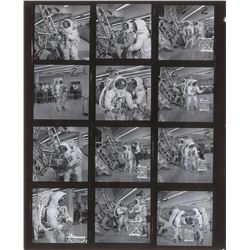 Apollo 12 Set of (4) Original Vintage NASA Contact Sheets