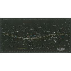 Dave Scott's Apollo 12 Training-Used Lunar Orbit Star Chart