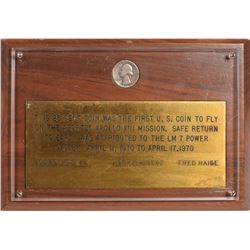 Apollo 13 Flown 1936 Quarter