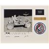 Image 1 : Dave Scott’s Apollo 15 Lunar Surface-Flown License Plate Crew-Signed Display