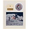 Image 1 : Dave Scott's Apollo 15 Lunar Surface-Flown Snoopy Pin Signed Display