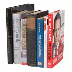 Gene Cernan's Collection of (7) Signed Books