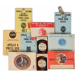Jack King's Apollo Badge Collection