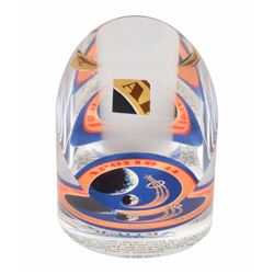 Edgar Mitchell's Apollo 15 Flown Beta Cloth Swatch