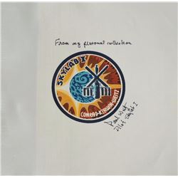 Paul Weitz's Group of (5) Signed Beta Cloths and Manual