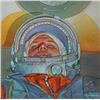 Image 1 : Mark Schuler Original 'First Man in Space' Painting