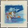 Image 2 : Mark Schuler Original Apollo 15 'First Manned Lunar Vehicle' Painting