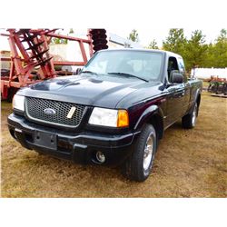 2003 FORD RANGER EDGE EXT CAB TRUCK