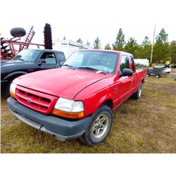 1999 FORD RANGER XLT EXT CAB TRUCK