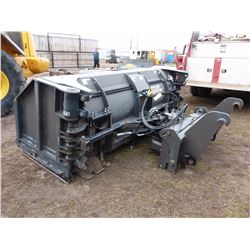 REACTOR 10' QUICK ATTACH SNOW BLADE C/W HYDRAULIC WINGS