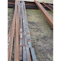 6 PIECES OF 2.5" X 20' FLAT IRON