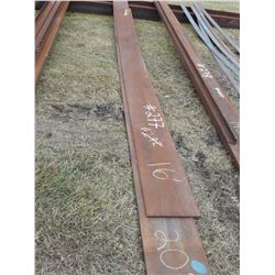 2 PIECES OF 12" PLATE (16' & 20')