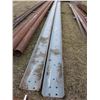 Image 1 : 2 PIECES OF 48.5' - 12 X 3 CHANNEL IRON