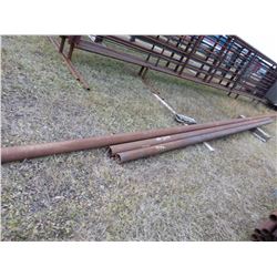 3 PIECES OF 4" PIPE