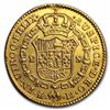 Image 2 : 1774-M PJ Spain Gold 2 Escudo Coin AU 243 Years Old