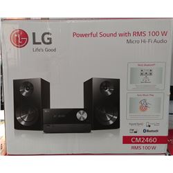 LG BLUETOOTH CD SPEAKER SYSTEM - 7 DAY WARRANTY