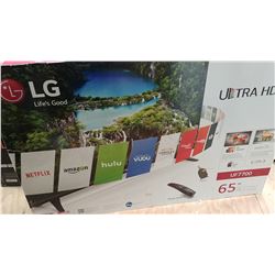 LG 65" 4K WIFI SMART TV