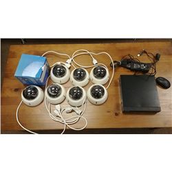 HD IP NVR AND 8 VANDAL PROOF DOME CAMERAS 5 MP