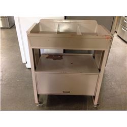 METAL SORTING CART