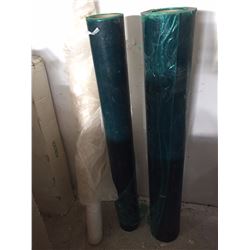 LOT OF CARPET PROTECTOR & POLY