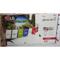 LG 49" 4K SMART WIFI TV - 7 DAY WARRANTY