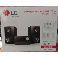 LG BLUETOOTH CD SPEAKER SYSTEM - 7 DAY WARRANTY