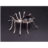 Image 1 : Spider Pin, Silver and Onyx