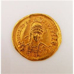 Theodosius II 408-250 AD Gold Coin