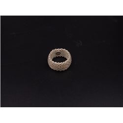 Tiffany Silver Chainmail Ring