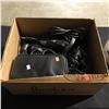 Image 2 : DEWALT LASER DISTANCE MEASURER, MASTERCRAFT LASER LEVEL, BINOCULARS, ELECTRIC TESTER AND BOX OF
