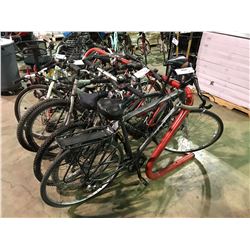 LOT OF 4 ASSORTED MOUNTAIN BIKES