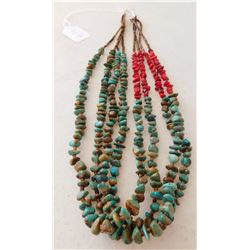 4 Strand Heishi Necklace